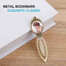 Cargar imagen en el visor de la galería, Marcapáginas de metal Marcadores de arte acero inoxidable libro regalos para niñas, niños y lectores (tipo B) BG1613018 Personalizado Personalizada con Foto, Texto o Logo
