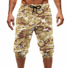 Cargar imagen en el visor de la galería, Pantalones cortos deportivos con piernas atadas con estampado para hombre AIP Personalizado con Impresión Completa de una imagen con Foto Logo Patrón Texto
