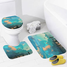 Cargar imagen en el visor de la galería, Combo de 3 Alfombras de Terciopelo Coral con Impresión de Diseño Personalizado / Personalizada con Tu Foto o Nombre
