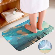 Cargar imagen en el visor de la galería, Combo de 3 Alfombras de Terciopelo Coral con Impresión de Diseño Personalizado / Personalizada con Tu Foto o Nombre
