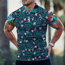 Cargar imagen en el visor de la galería, Polo / Camisa de hombre de verano con estampado B612 Personalizado con Impresión Completa de múltiples imágenes con Foto Logo Patrón Texto
