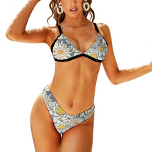 Cargar imagen en el visor de la galería, Bikini en Triángulo para Mujer de verano BK2133 Personalizado con impresión completa de múltiples imágenes con Foto Logo Patrón Texto

