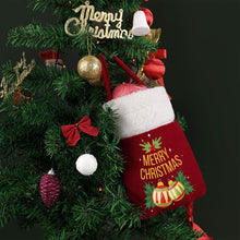 Cargar imagen en el visor de la galería, Bolsa de Regalo de Navidad de Poliéster con Diseño Personalizado de Tu Foto o Padrón
