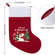 Cargar imagen en el visor de la galería, Calcetines de Navidad de Poliéster con Diseño Personalizado de Tu Texto o Imagen Online
