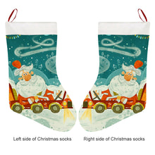 Cargar imagen en el visor de la galería, Calcetines de Navidad con Diseño Personalizado de Tus Patrones o Fotos
