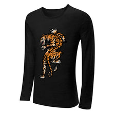 Cargar imagen en el visor de la galería, Camiseta Larga Algodón Puro con Cuello Redondo Multicolor para Hombre FS0803034 Personalizada con Impresión Completa de una imagen con Foto Logo Patrón Texto
