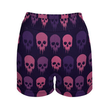 Cargar imagen en el visor de la galería, Pantalones cortos Shorts deportivos suaves para mujeres DP Personalizados con Impresión Completa de una imagen con Foto Logo Patrón Texto
