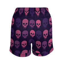 Cargar imagen en el visor de la galería, Pantalones cortos Shorts deportivos suaves para mujeres DP Personalizados con Impresión Completa de una imagen con Foto Logo Patrón Texto
