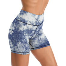 Cargar imagen en el visor de la galería, Pantalones Cortos de Yoga de Ejercicio Deporte para Mujer Y09A Personalizados con Impresión Completa de múltiples imágenes con Foto Logo Patrón Texto
