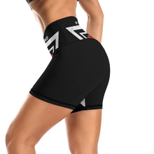 Cargar imagen en el visor de la galería, Pantalones Cortos de Yoga Mallas Deportivas Fitness Entrenamiento Cintura Alta para Mujer Y10A con Diseño Personalizados con Impresión Completa de una imagen con Foto Logo Patrón Texto
