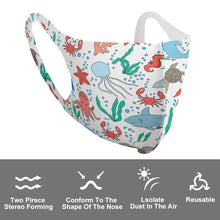 Cargar imagen en el visor de la galería, Máscara Mascarilla para Niños de Moda con Diseño Personalizado de Tus Imágenes o Nombres
