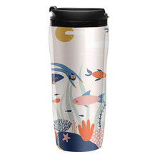 Cargar imagen en el visor de la galería, Taza de café con Tapa con Impresión Completa de Diseño Personalizado Personalizada de Tus Fotos o Textos Online
