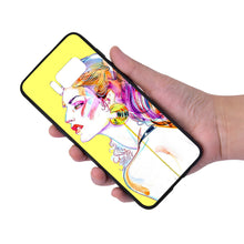 Cargar imagen en el visor de la galería, Funda de Vidrio para Móvil Samsung S8 con Diseño Personalizado de Tus Fotos o Textos
