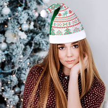 Cargar imagen en el visor de la galería, Gorros de Papá Noel con Lentejuelas con Diseño Personalizado de Tu Nombre o Imagen
