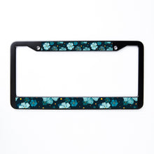 Cargar imagen en el visor de la galería, Marco de Matrícula Bicolor de Aluminio con Impresión UV de Diseño Personalizado con Tus Fotos o Textos
