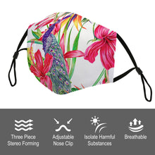 Cargar imagen en el visor de la galería, Mascarilla para PM2.5 (Cuerda Negra)  con Diseño Personalizado Personalizada con Foto, Texto o Logo
