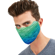 Cargar imagen en el visor de la galería, Máscara Mascarilla con Filtro de Poliéster con Diseño Personalizado de Tu Nombre o Imagen
