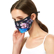 Cargar imagen en el visor de la galería, Máscara Mascarilla Transpirable con Filtro de Poliéster con Diseño Personalizado de Tus Patrones o Textos
