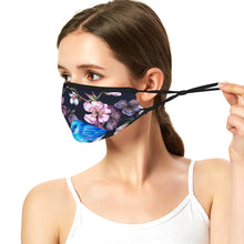 Cargar imagen en el visor de la galería, Máscara Mascarilla Transpirable con Filtro de Poliéster con Diseño Personalizado de Tus Patrones o Textos
