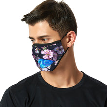 Cargar imagen en el visor de la galería, Máscara Mascarilla Transpirable con Filtro de Poliéster con Diseño Personalizado de Tus Patrones o Textos
