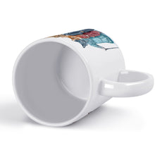 Cargar imagen en el visor de la galería, JJ0504000 Mug Blanco Taza con Impresión a Doble Cara de Diseño Personalizado Personalizada con Foto, Texto o Logo
