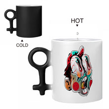 Cargar imagen en el visor de la galería, JJ0520021 Mug de Color para Pareja con Impresión Térmica de Diseño Personalizado con Tus Fotos o Nombres Online
