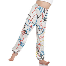 Cargar imagen en el visor de la galería, Pantalones deportivos Pantalones casuales con cintura elástica para niños niñas NT204 Personalizados con Impresión Completa de múltiples imágenes con Foto Logo Patrón Texto
