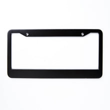 Cargar imagen en el visor de la galería, Marco de Matrícula Bicolor de Aluminio con Impresión UV de Diseño Personalizado con Tus Fotos o Textos
