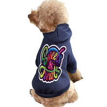 Cargar imagen en el visor de la galería, Ropa para Mascotas (con Capucha) con Diseño Personalizado de Tus Imágenes o Nombres Online
