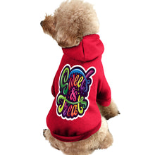 Cargar imagen en el visor de la galería, Ropa para Mascotas (con Capucha) con Diseño Personalizado de Tus Imágenes o Nombres Online
