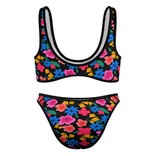 Cargar imagen en el visor de la galería, Bikini Conjunto Traje de Baño Sexy Suave Verano Playa de 2 piezas para mujer S99D54 Personalizado con Impresión Completa de una imagen con Foto Logo Patrón Texto
