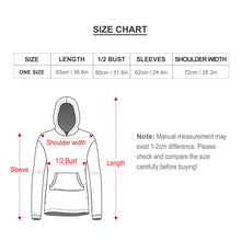 Cargar imagen en el visor de la galería, Abrigo / Sudadera con capucha caliente con forro polar de moda para mujer B412 Personalizado con Foto Logo Patrón Texto (Impresión Completa de múltiples imágenes)
