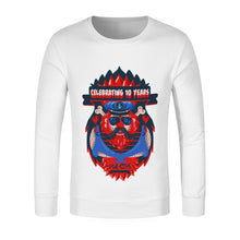 Cargar imagen en el visor de la galería, Sudadera de Algodón cuello redondo Unisex para mujer hombre FS0816000 Personalizada con Impresión Delantera con Foto Logo Patrón Texto
