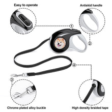 Cargar imagen en el visor de la galería, Correa para Mascotas con Impresión Digital de Diseño Personalizado con Tu Foto o Nombre
