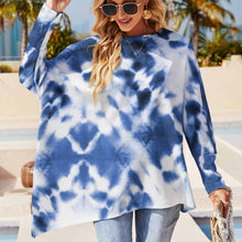 Cargar imagen en el visor de la galería, Camiseta manga larga con dobladillo irregular casual de moda para mujer XL Personalizada con Impresión Completa de una imagen con Foto Logo Patrón Texto
