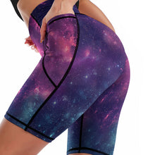 Cargar imagen en el visor de la galería, Pantalones Cortos 1/2 de Yoga con Bolsillos para mujer YJ008 Personalizados con Impresión Completa de una imagen con Foto Logo Patrón Texto
