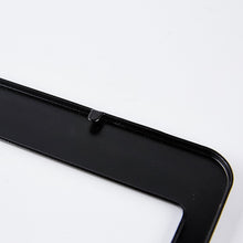 Cargar imagen en el visor de la galería, Marco de Matrícula Bicolor de Aluminio con Impresión UV de Diseño Personalizado con Tus Fotos o Textos
