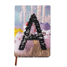 Cargar imagen en el visor de la galería, Cuaderno de lentejuelas para niñas y niños BG1613016 Personalizado Personalizada con Foto, Texto o Logo
