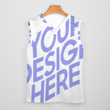 Cargar imagen en el visor de la galería, Chaleco de Baloncesto / Camiseta sin Mangas para hombre RK Personalizado con Impresión Completa de una sola imagen con Foto Logo Patrón Texto
