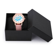 Cargar imagen en el visor de la galería, Reloj con Cinturón para Mujer con Diseño Personalizado de Tu Imagen o Nombre
