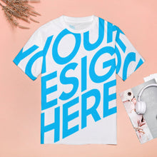 Cargar imagen en el visor de la galería, Camiseta de manga corta de algodón con estampado para mujer ZP057  Personalizada con Foto, Texto o Logo
