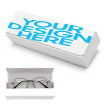 Cargar imagen en el visor de la galería, Estuche para gafas clásico de cuero para JJ0529007 personalizado con texto e foto en línea
