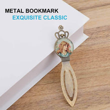 Cargar imagen en el visor de la galería, Marcapáginas de metal Marcadores de arte acero inoxidable libro regalos para niñas, niños y lectores (tipo A) BG1613015 Personalizado Personalizada con Foto, Texto o Logo
