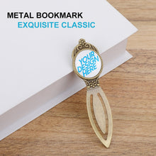 Cargar imagen en el visor de la galería, Marcapáginas de metal Marcadores de arte acero inoxidable libro regalos para niñas, niños y lectores (tipo B) BG1613018 Personalizado Personalizada con Foto, Texto o Logo
