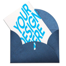 Cargar imagen en el visor de la galería, Versión vertical tarjeta de felicitación tarjeta postal tarjeta foto personalizada con logotipo texto patrón fotos
