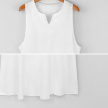 Cargar imagen en el visor de la galería, Vestido largo sin mangas con Estampado tallas grandes para mujer GQ Personalizado con Impresión Completa de una imagen con Foto Logo Patrón Texto

