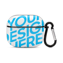 Cargar imagen en el visor de la galería, Funda Protectora para Auriculares Bluetooth Apple AirPods 3 Impresión Completa Personalizada con Fotos Patrón Texto Logotipo
