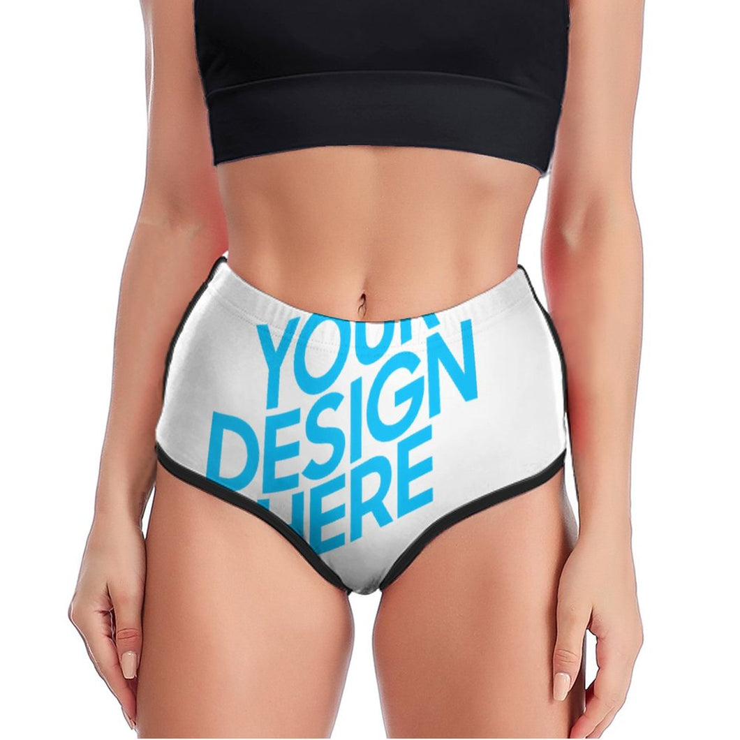 Pantalones Cortos de Yoga Leggings Mallas de Entrenamiento Ejercicio Fitness para Mujer XG002 Personalizados con Impresión Completa con Foto Logo Patrón Texto