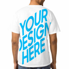Cargar imagen en el visor de la galería, Camiseta de manga corta unisex para hombre y mujer de poliéster de una imagen personalizada con foto, texto o logo
