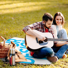 Cargar imagen en el visor de la galería, Manta de pícnic Alfombra para parque picnics camping viajes al aire libre impermeable a prueba de arena HW1702002 Q003 Personalizado Personalizada con Foto, Texto o Logo
